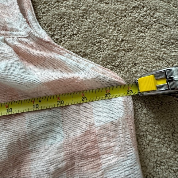 Free People Hey There Sunrise Button Front Gingham Top - Picture 10 of 14